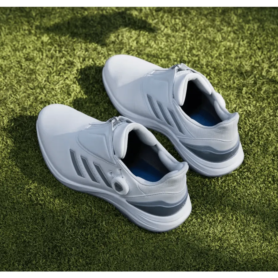 Adidas SolarMotion Boa Wide 24 Mens Golf Shoe - White Adidas Trail Shoe