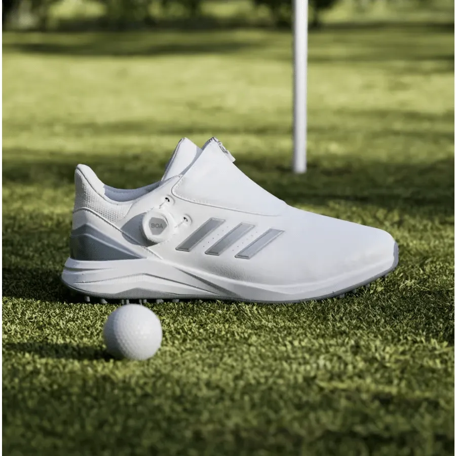 Adidas SolarMotion Boa Wide 24 Mens Golf Shoe - White Best Selling Adidas Shoes