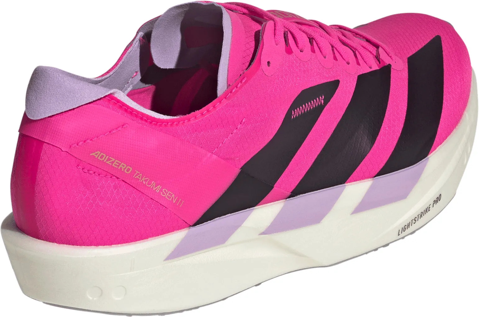 adidas Adizero Takumi Sen 11 Mens Running Shoes - Pink Adidas Fold Over Shoes