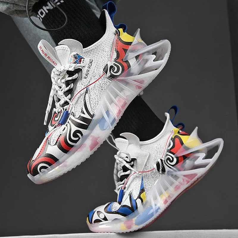 Fall Winter Men High-top National Fashion Sneakers Hiking Shoes 2023