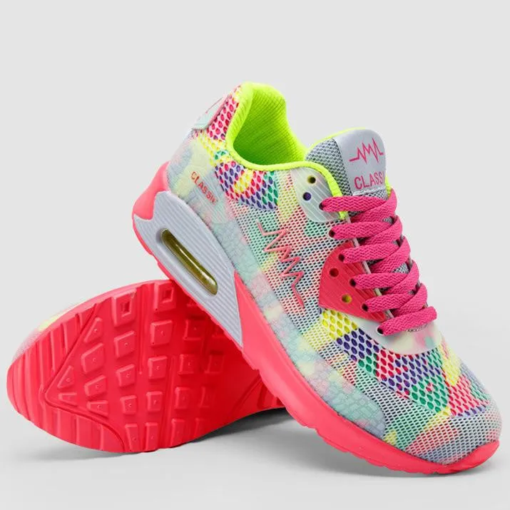 Breathable Business Casual Shoes Fashion Flats Women Trainers Breathable Sport Woman Shoes Casual Outdoor Walking Women Flats