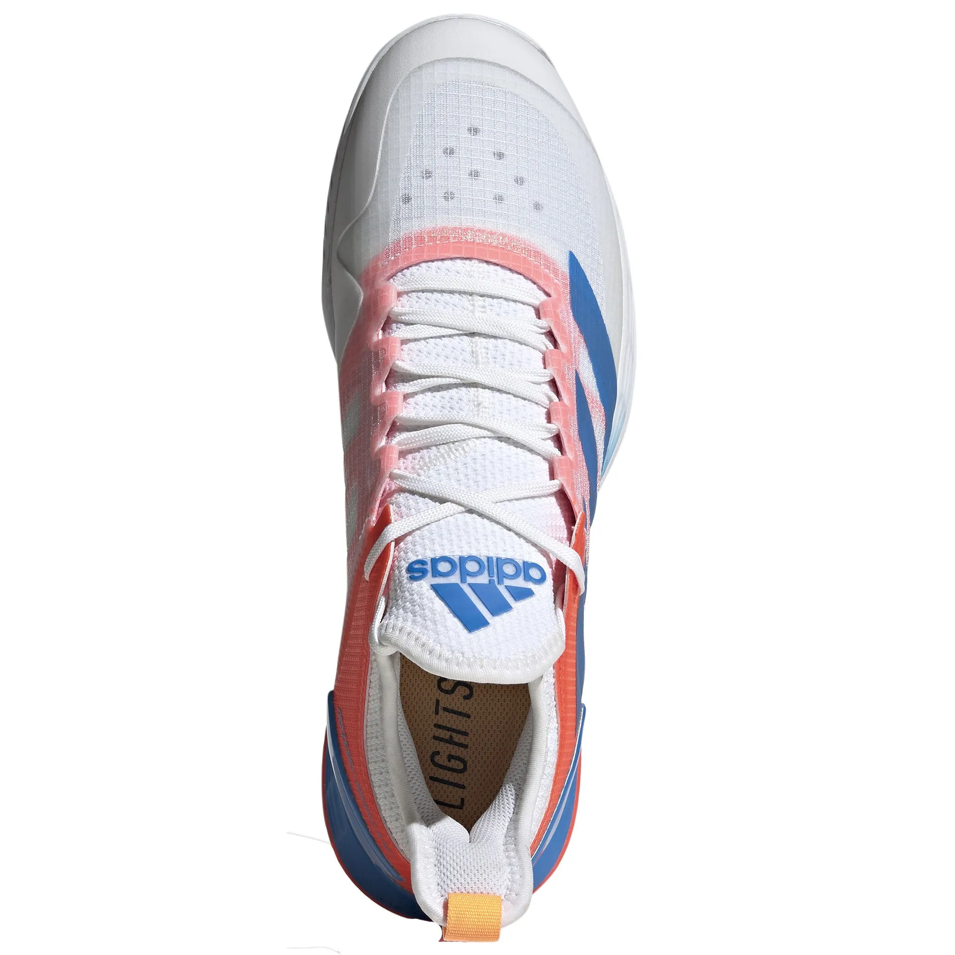 Adidas Adizero Ubersonic 4 White-Blue-Red Mens Tennis Shoes Adidas Candace Parker Shoes