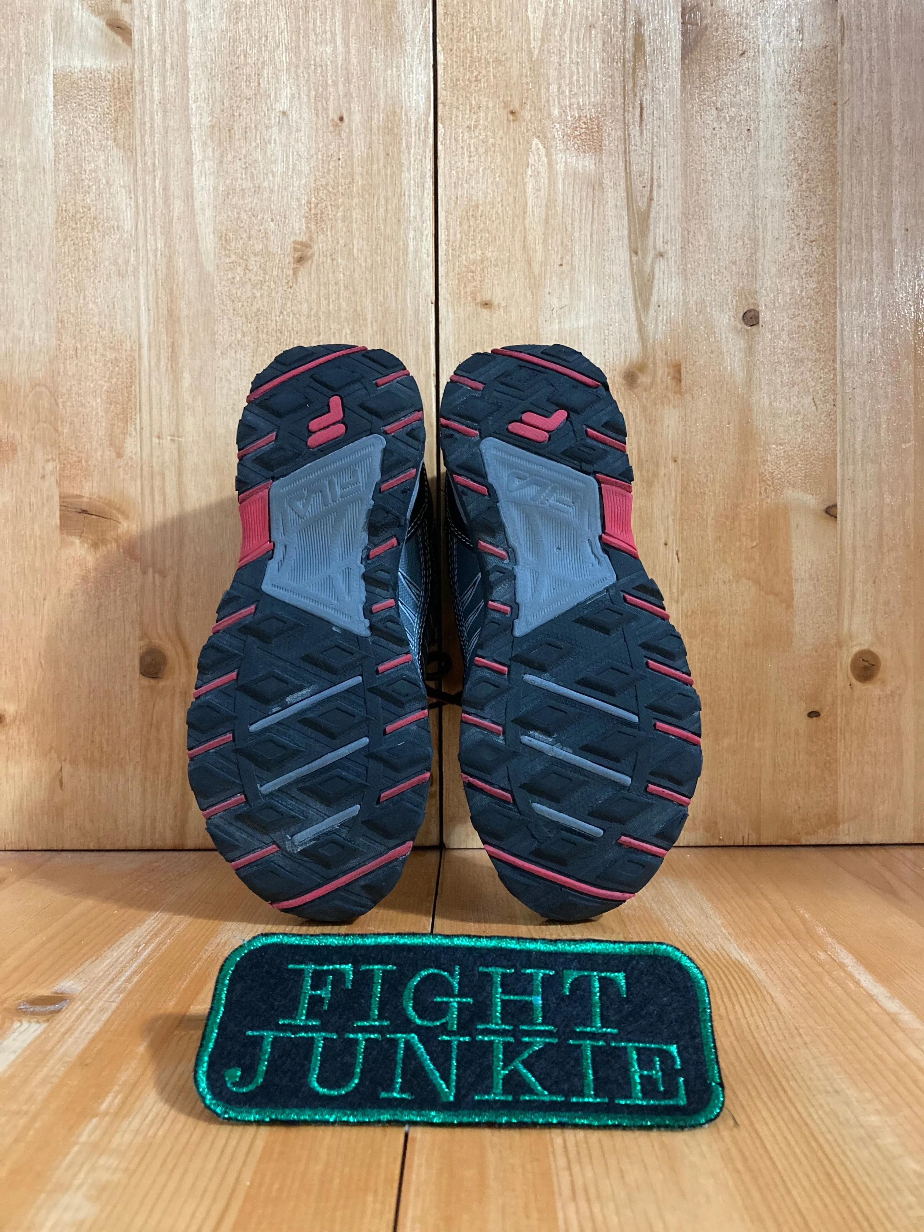 Field Of Lost Shoes Trailer FILA AT PEAKE 21 Youth Size 3Y Trail Shoes Sneakers Gray & Black 3JM00233-053