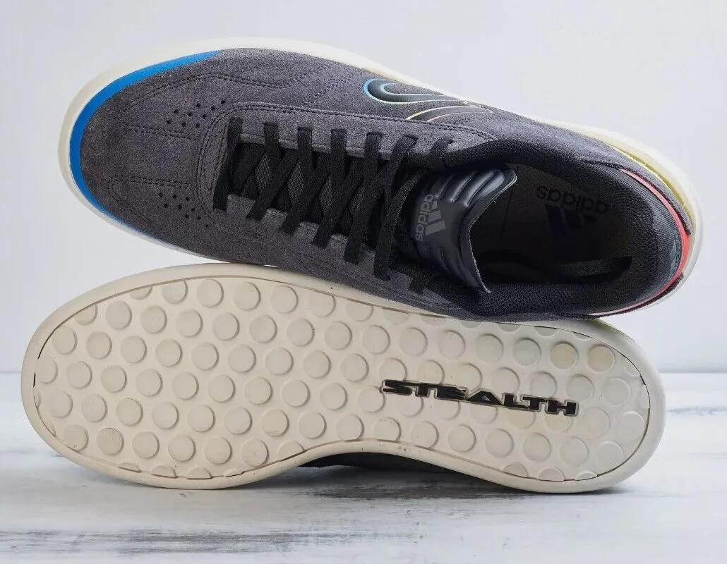 Hiking Shoes With Spikes Five Ten Stealth Gray Laced Athletic Hiking Shoes Mens Size 9.5