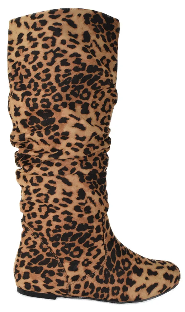 ZULUU-S Cheetah Soda Volleyball Shoes For Flat Feet