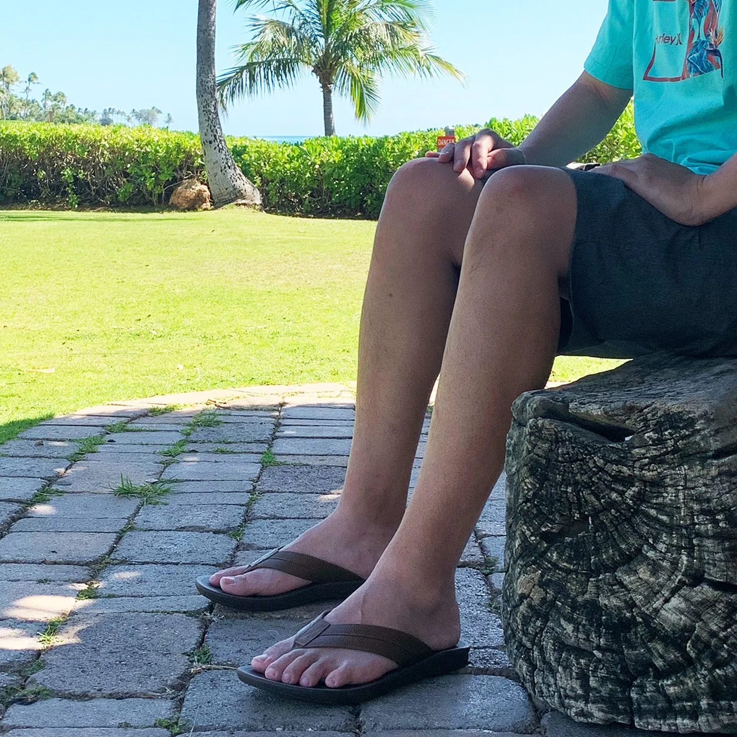 Voyager Men's Flip Flops Sparkly Wedding Shoes Flats