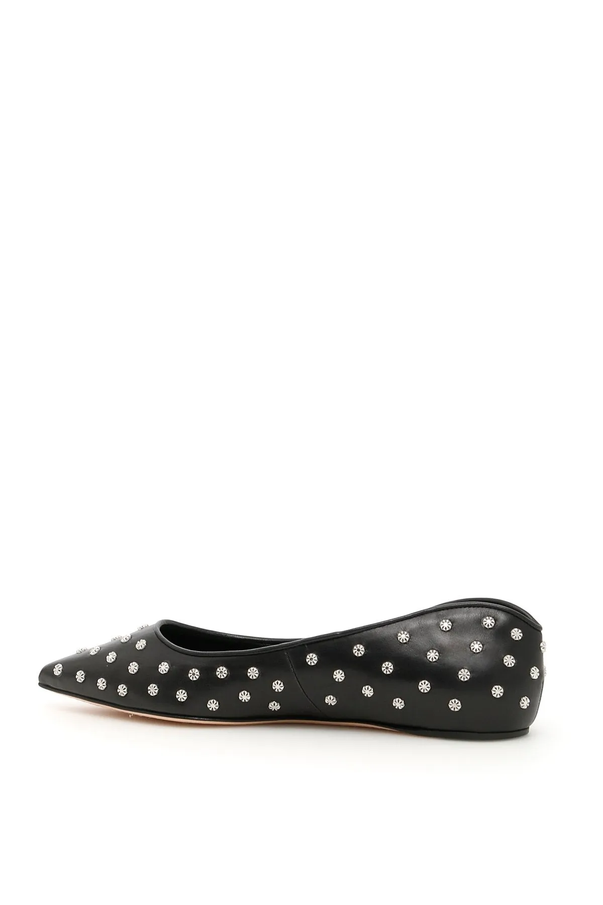 Alexander McQueen Studded Ballerinas Outfits To Wear With Flat Shoes