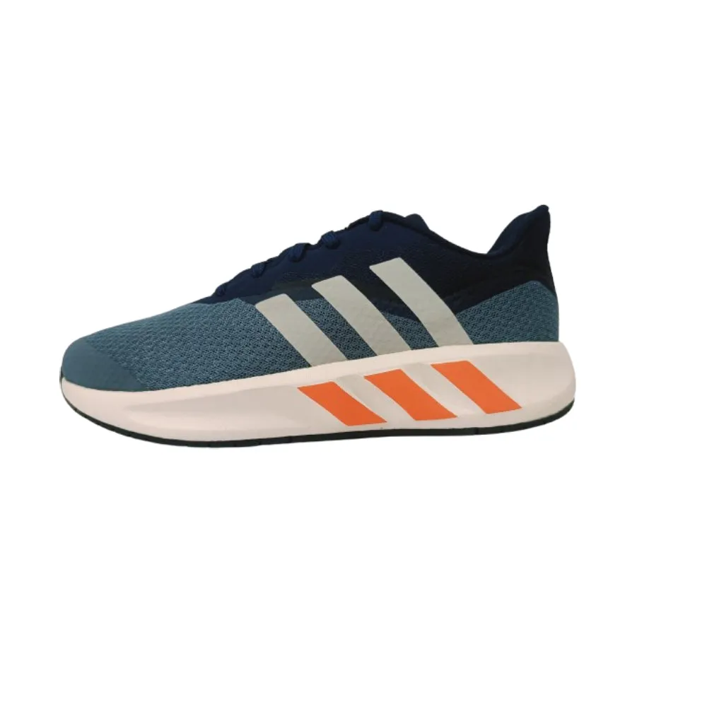 Adidas Shoe Bottoms Adidas Men's Adilaska Running Shoe (Slate/Dark Blue/Grey)