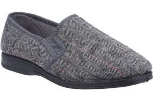 Fleet & Foster Mitchell Mens Slip On Slipper Slippers Size 2