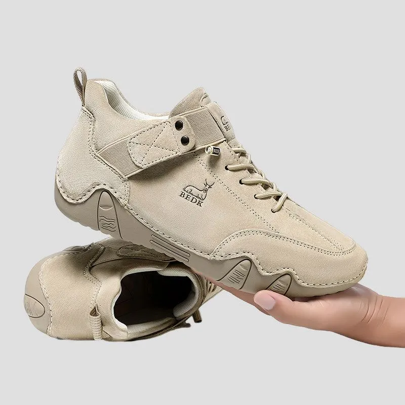 Dbeck TrailMaster: Men's All-Terrain Ultra-Comfort Hiking Shoes For Commuting & Driving Hoka Hiking Shoes Review