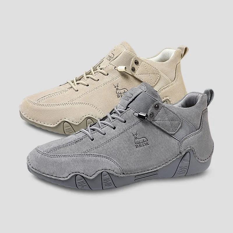 Trail Running Vs Hiking Shoes Dbeck TrailMaster: Men's All-Terrain Ultra-Comfort Hiking Shoes For Commuting & Driving