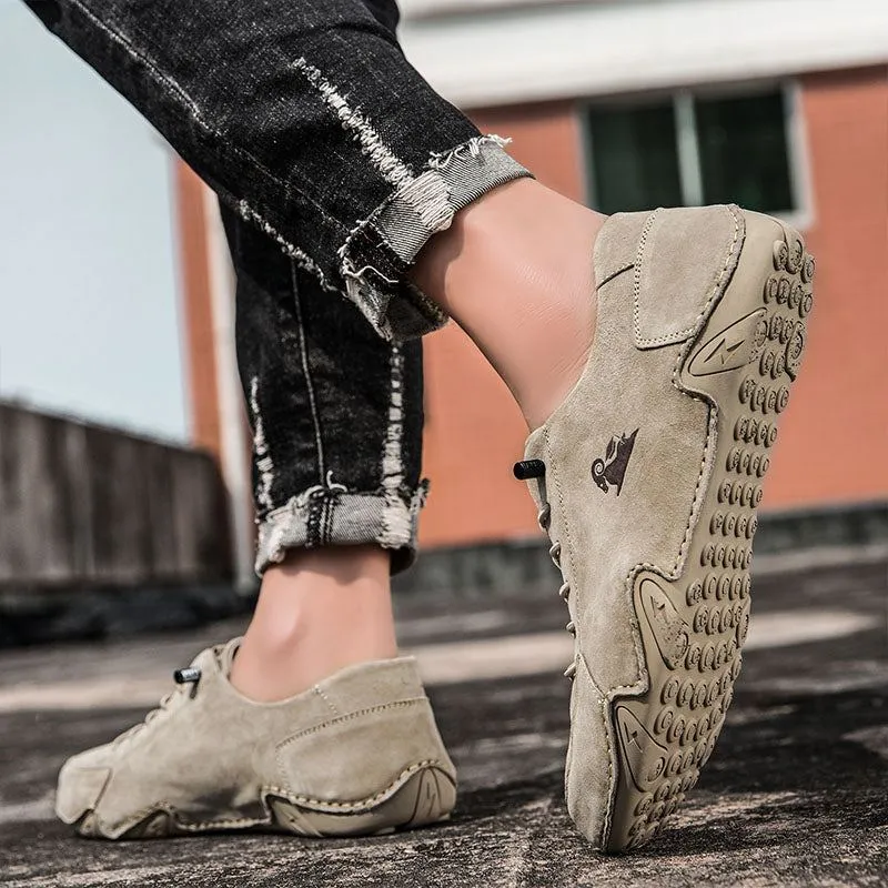 Best Hiking Shoes High Arches Dbeck UrbanTrekker: Men's Lightweight Non-Slip Walking Shoes For Commuting, Biking & Driving