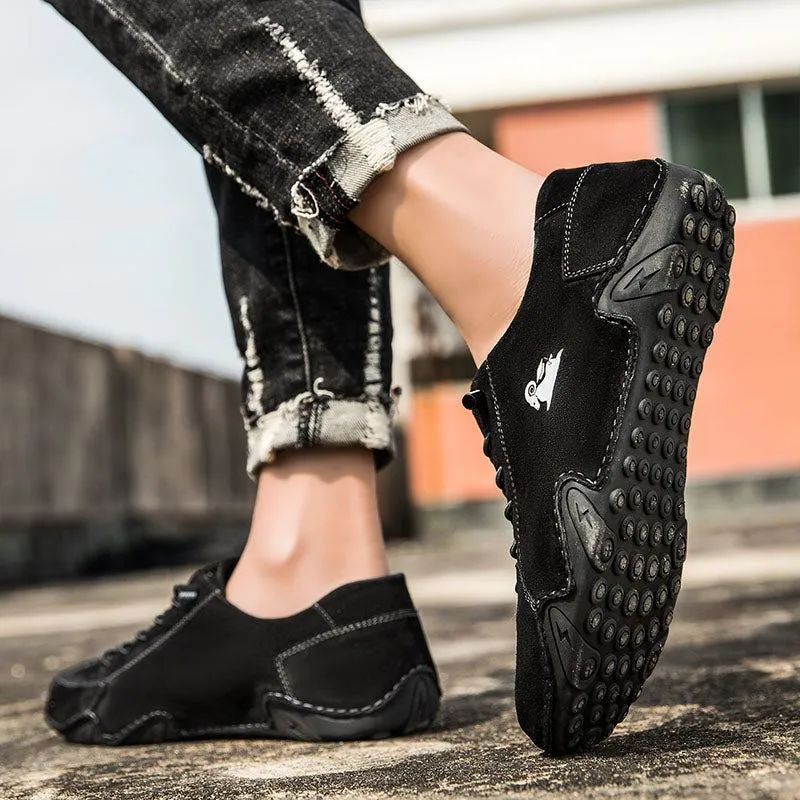 Dbeck UrbanTrekker: Men's Lightweight Non-Slip Walking Shoes For Commuting, Biking & Driving Lightweight Summer Hiking Shoes