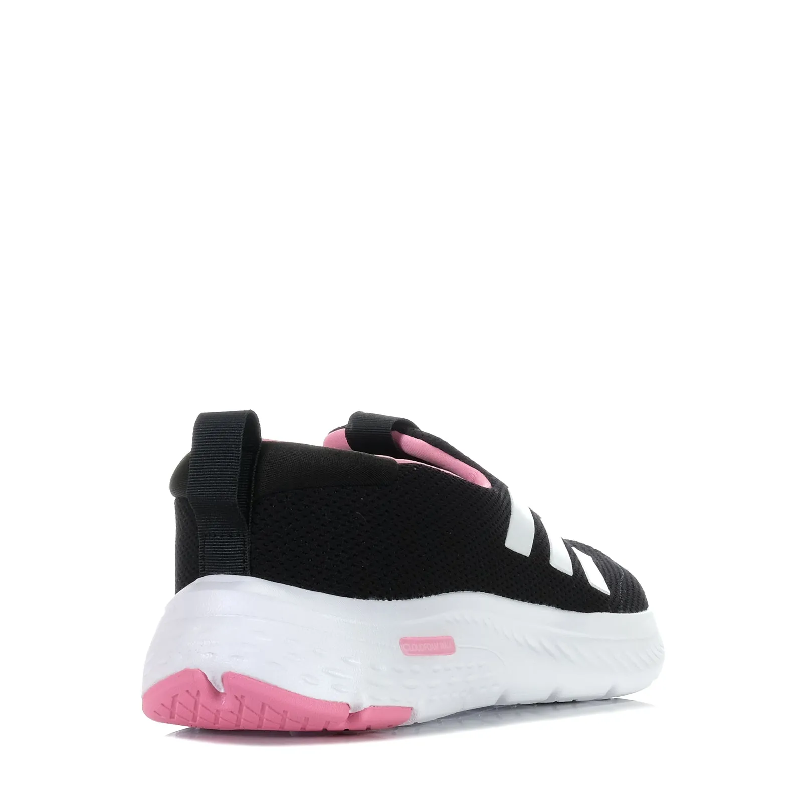 Adidas Cloudfoam Move Lounger Black/White Little Adidas Shoes
