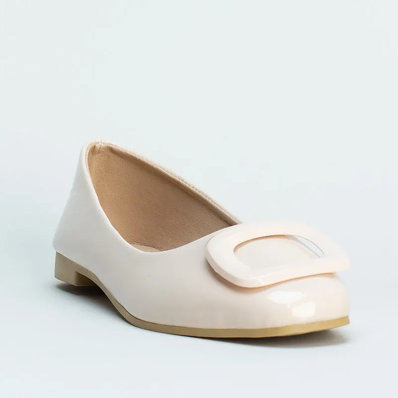 Chinese Laundry Shoes Flats Pump with Trim Detail _ 161188