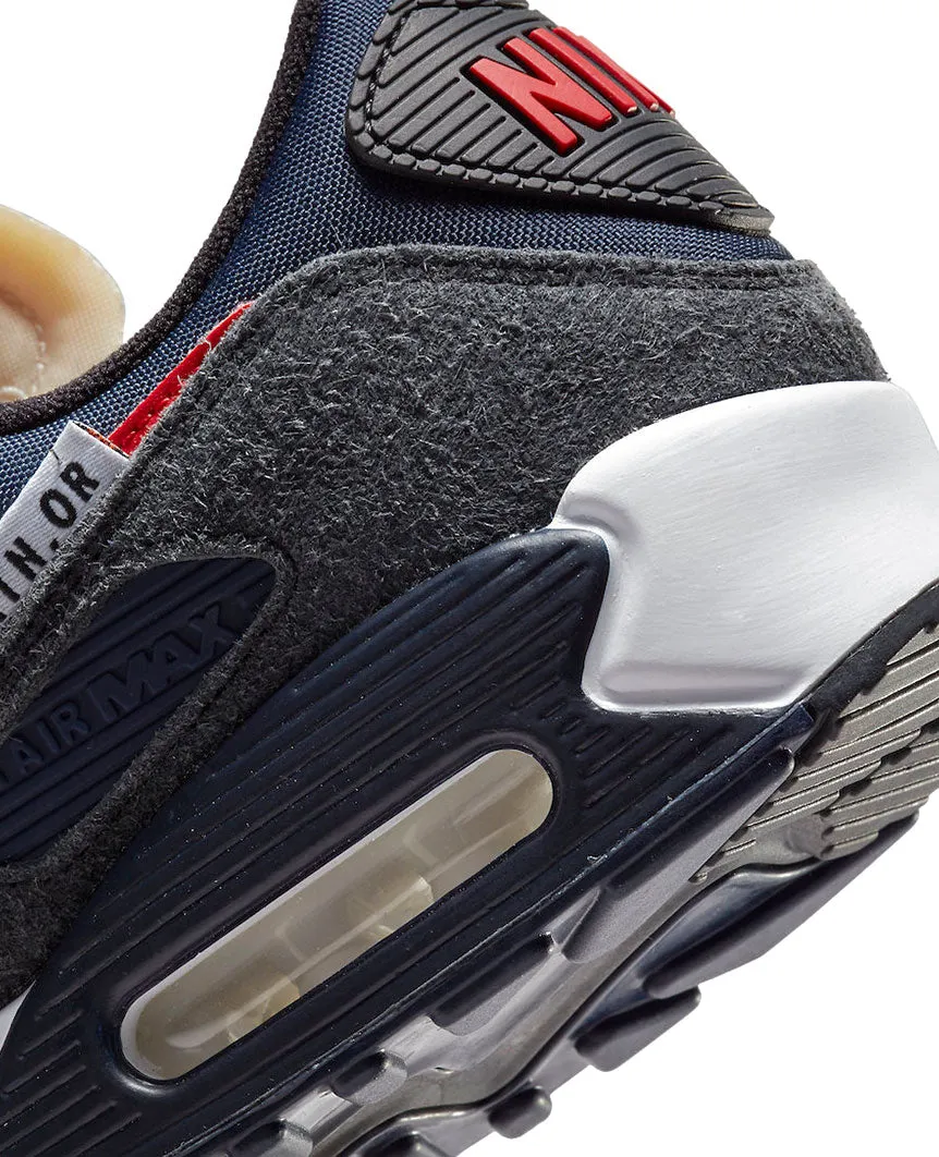 Jordan Burroughs Asics Wrestling Shoes Air Max 90 SE Running Club Deep Royal