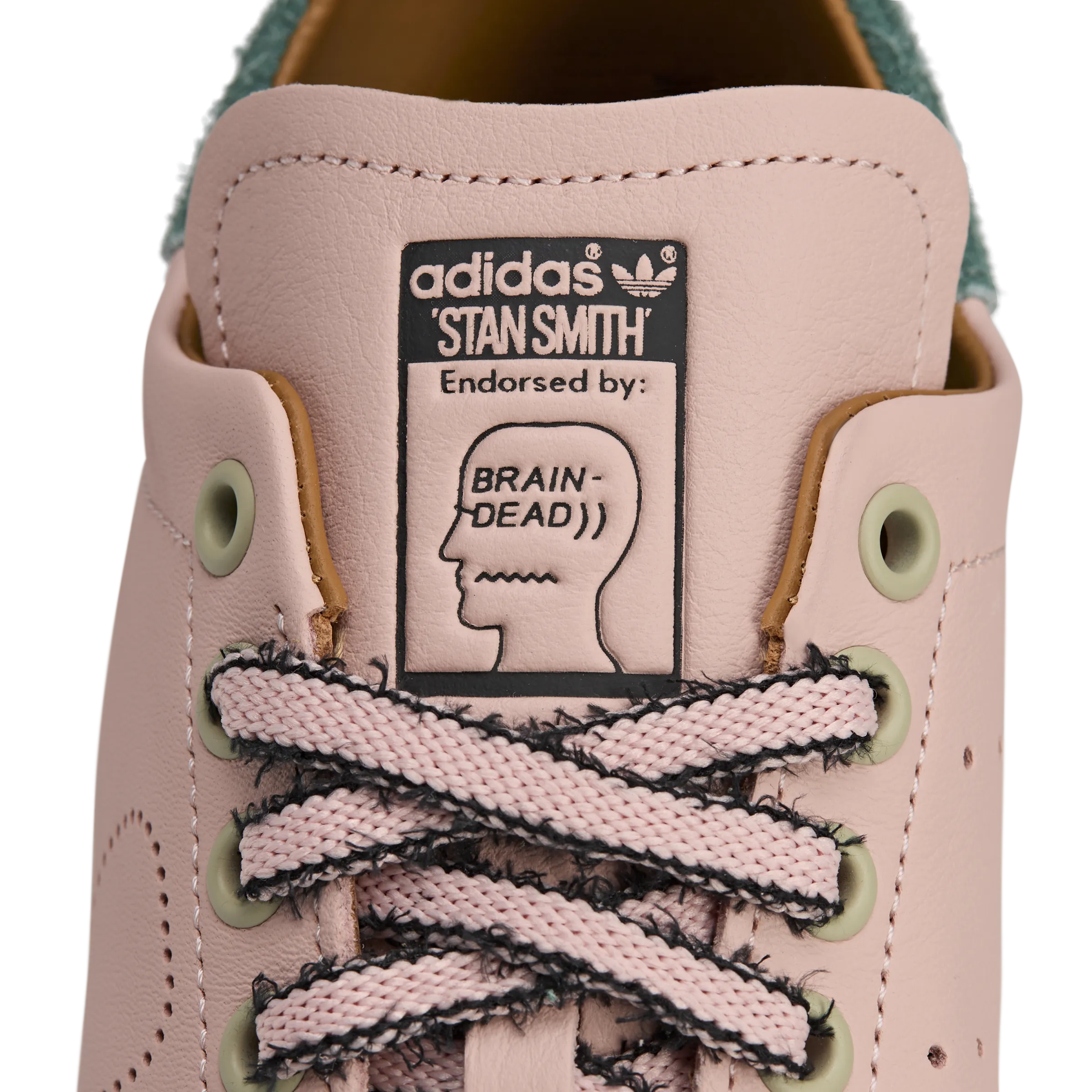Adidas Box Hog Boxing Shoes   Brain Dead Stan Smith 'Vapour Pink'