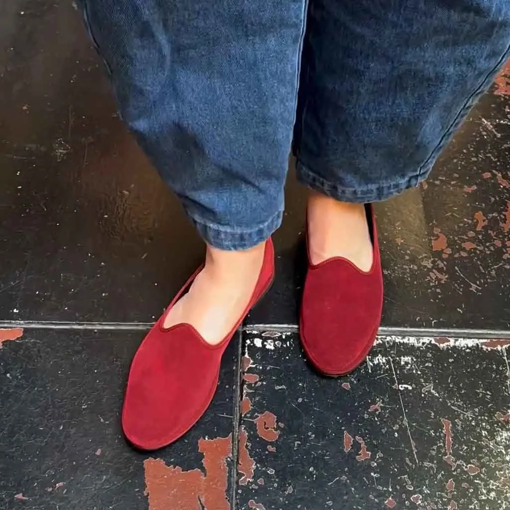 Friualana Slipper - Wine Shoes Flat Feet Walking