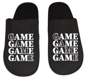 Game video game Gamer Gaming Men's Slippers / House Shoes slides dad husband father son gift Toenail Slides