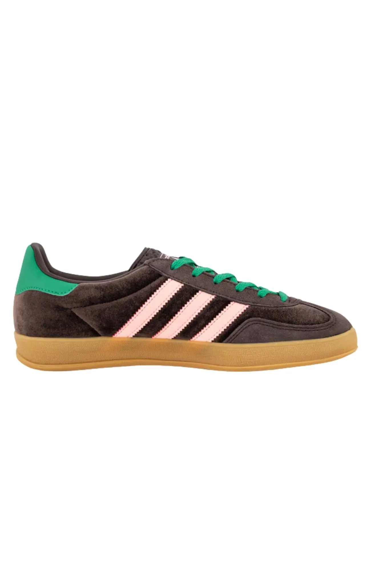 Gazelle Indoor W Dark Brown Glow Pink Court Green Shoes Y3 Adidas