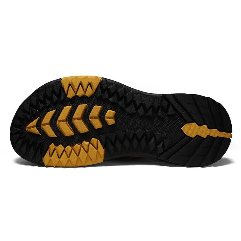 Slipper Sock Slippers Genuine Cow Leather Shoes Men Sandals Mens Flip Flops Men's Casual Shoes Classic Massage Beach Slippers Anti-slip Summer 2021