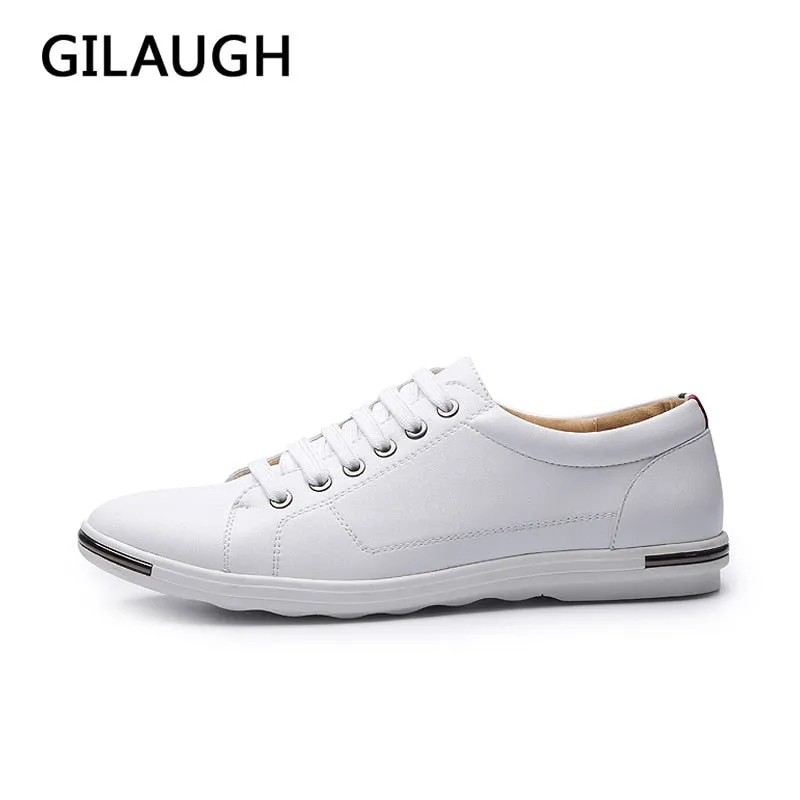 GILAUGH Brand New Classic Style Men Casual Shoes, Fashion Simple Designer Men Shoes, Plus Size Light Comfortable Flats Asic Casual Shoes