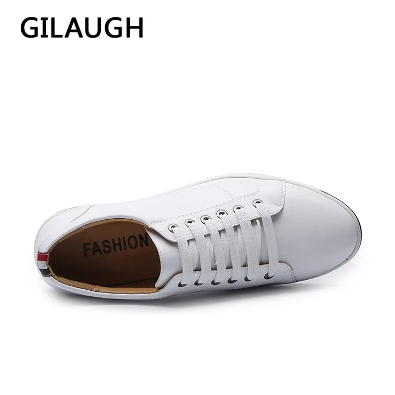 Casual Leather Shoes Australia GILAUGH Brand New Classic Style Men Casual Shoes, Fashion Simple Designer Men Shoes, Plus Size Light Comfortable Flats