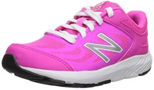 Cyan Burst New Balance Girls Lace 519 Series Hot Pink