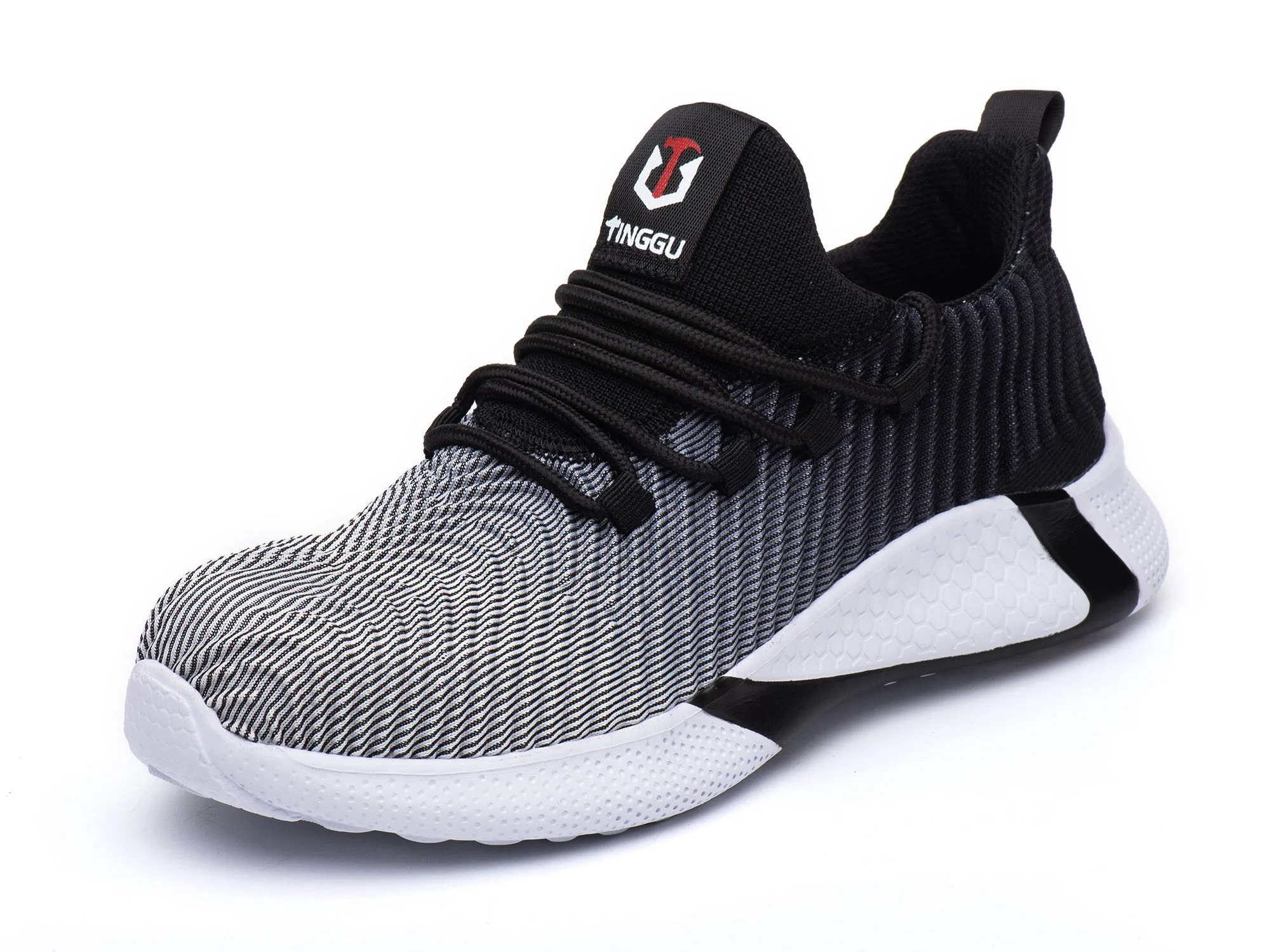 Hiking Shoes Amsterdam Lightweight Steel Toe Safety Shoes for Men Industrial & Construction Sneakers Stab resistant Work Shoes Non Slip Outdoor Hiking Shoes