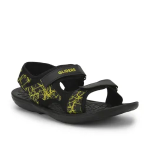 Most Comfortable Sandals For Walking Gliders (Black) Casual Sandals For Men JOCKEY-E By Liberty