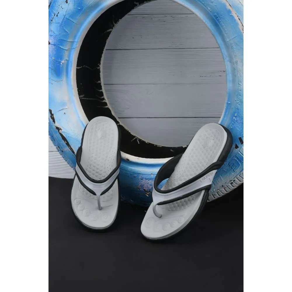 Sandals For Wide Width Gliders Casual Grey Flip Flop For Men GOOGLE  By Liberty