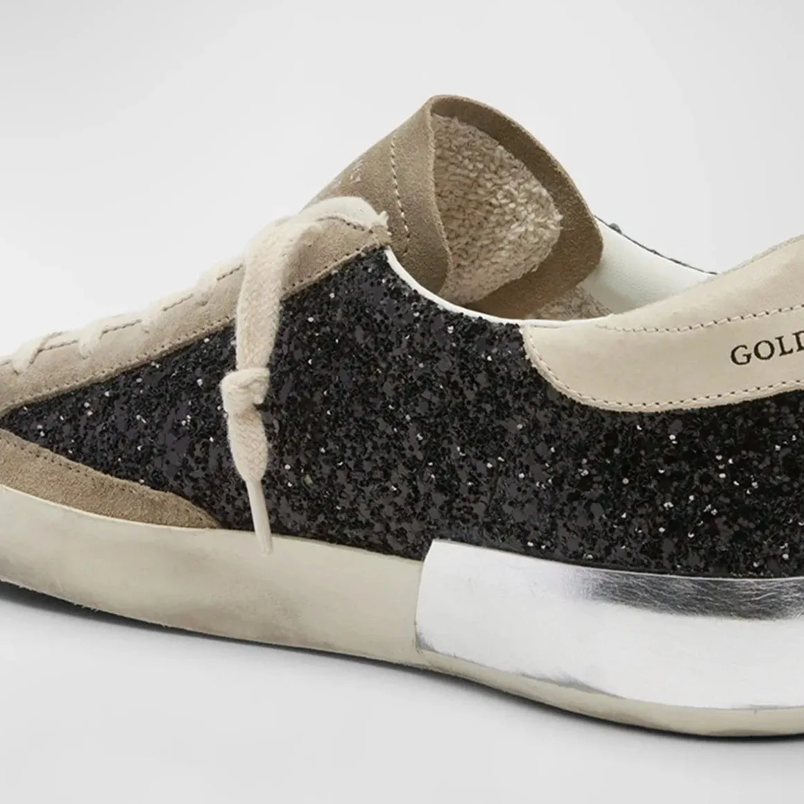 Golden Goose Superstar Glitter Low-Top Sneakers Best Nurse Sneakers