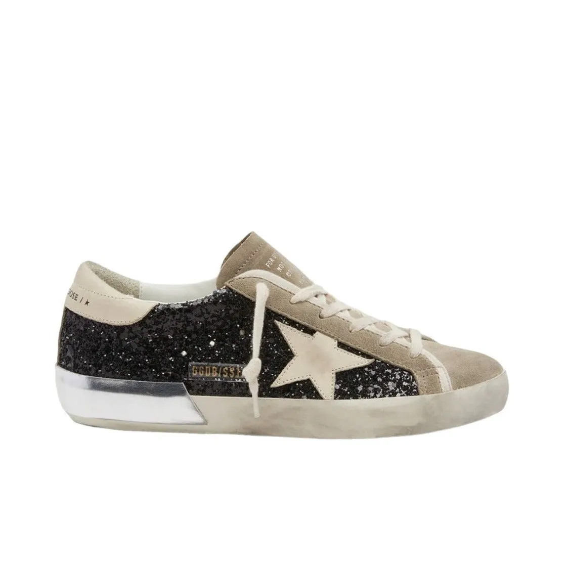 Ace Sneakers Golden Goose Superstar Glitter Low-Top Sneakers
