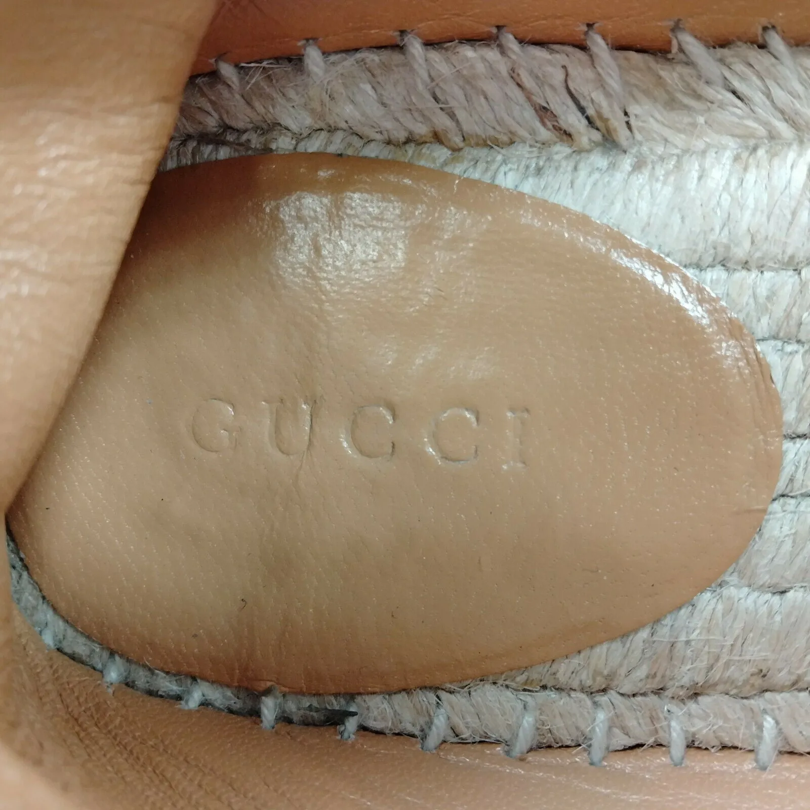 Gucci Flat Shoes Women Pinks Leather (calf) Flat Mary Jane Shoes