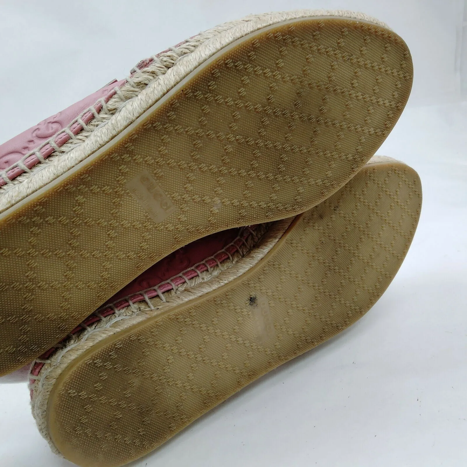 Golf Shoes For Flat Feet Gucci Flat Shoes Women Pinks Leather (calf)