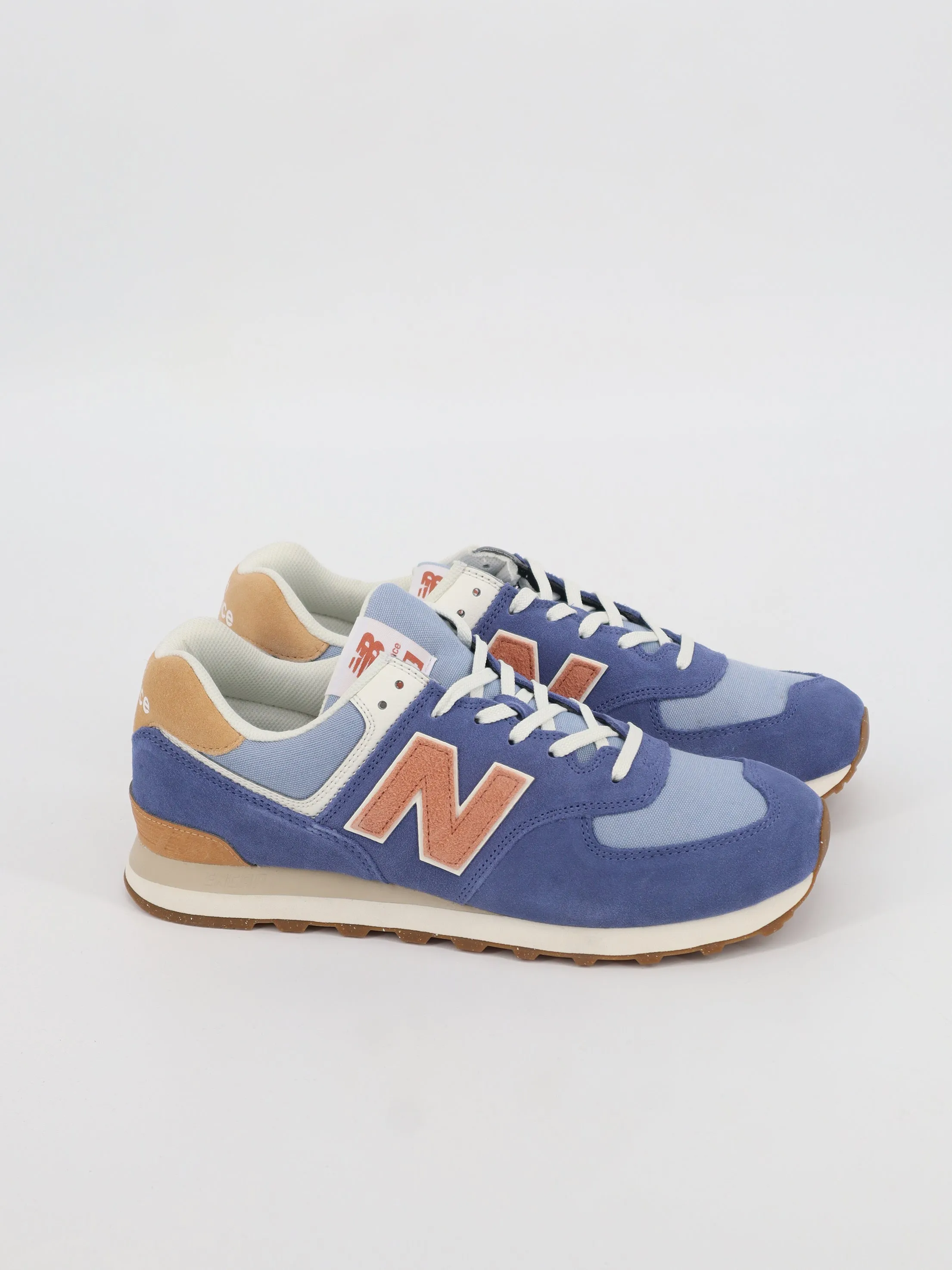 Men's Brand Logo Embroidered Sneakers,Blue Casual Shoes To Wear With Suits