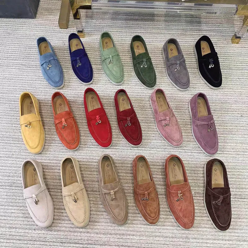 Casual Mom Shoes Versatile Casual Leather Shoes for Women