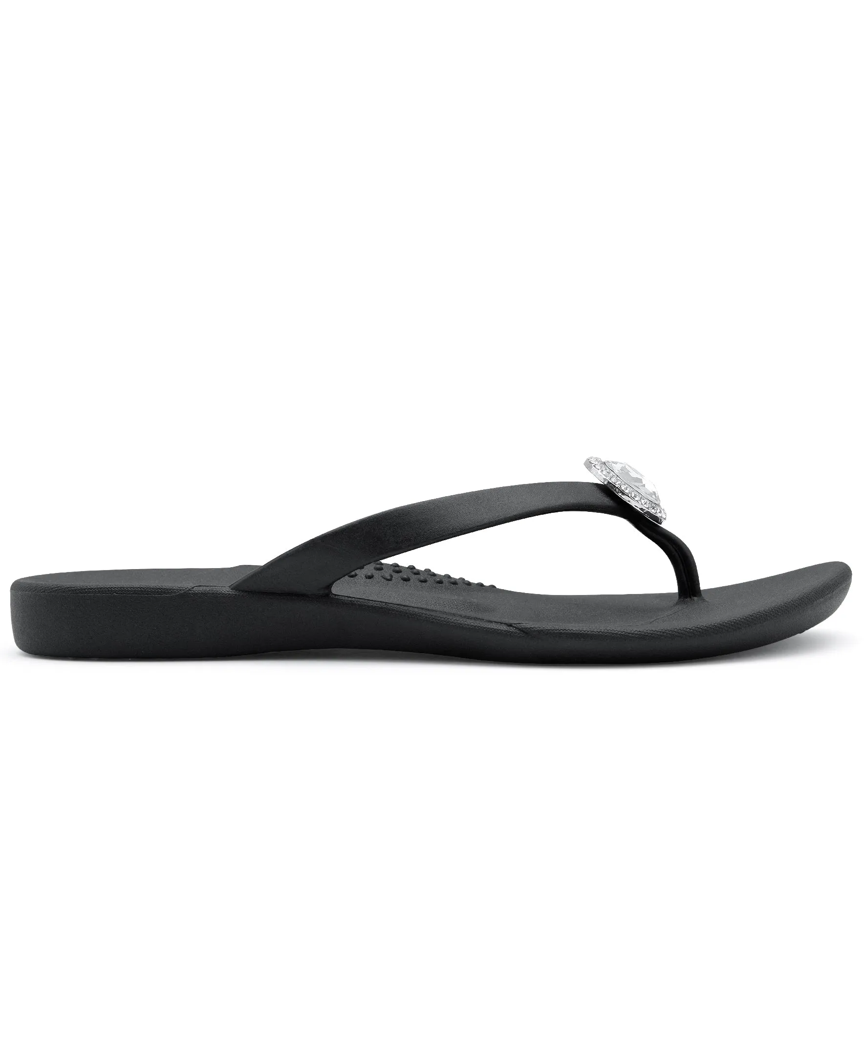 Go Waterproof Shoes Oka-B Halo Women's Sandal with Brilliant, Sparkling Pendant