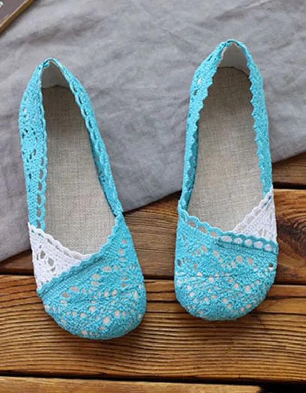 Infant Shoes Flat Slip-on Flat Lace Shoes For Women