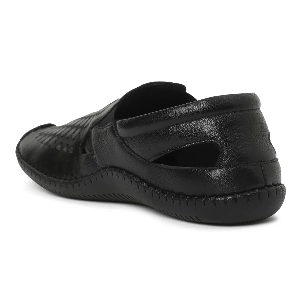 Sandals Aruba All Inclusive Healers By Liberty OSL-55 Casual Sandal For Mens (Black)