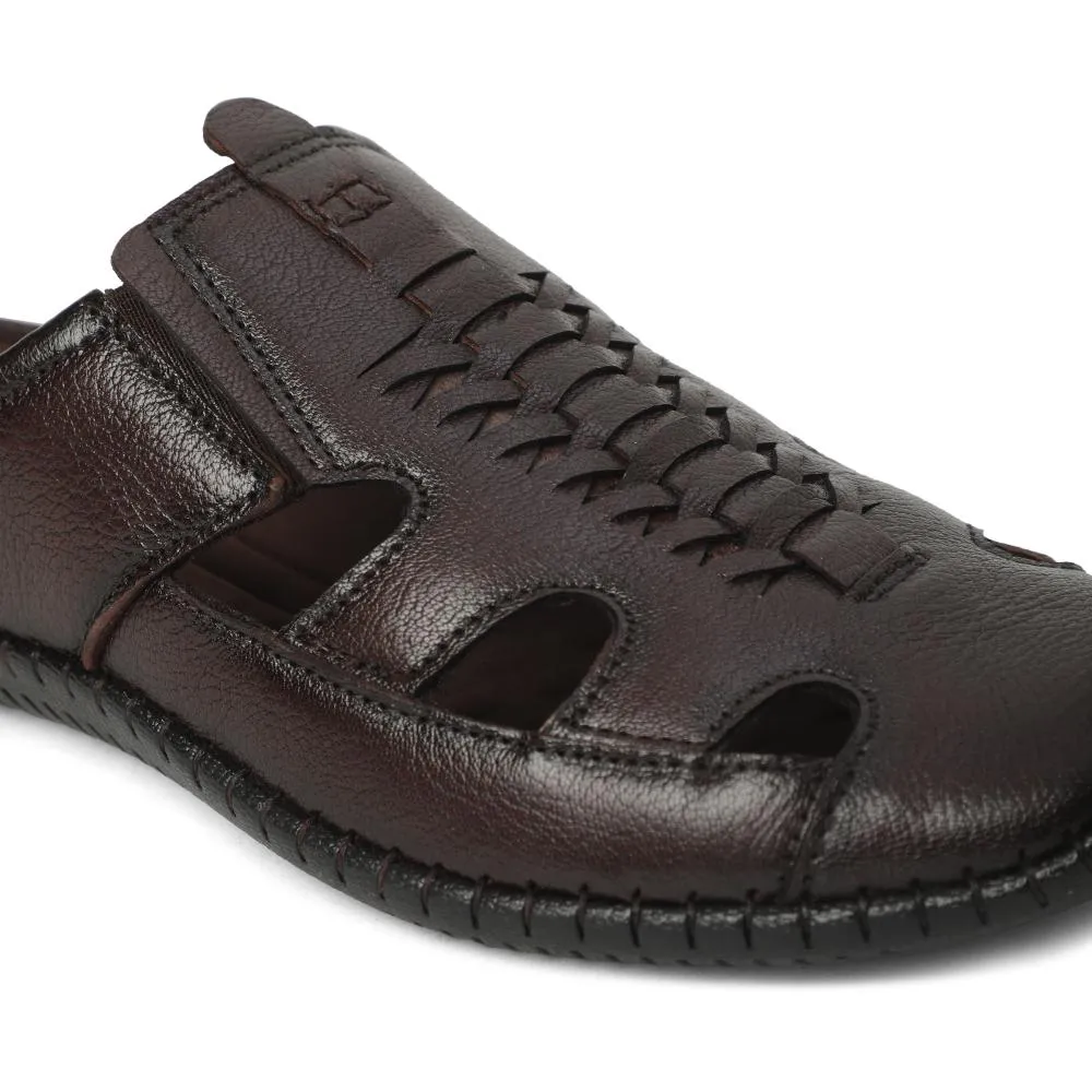 Sandals Christmas 2024 Healers By Liberty OSL-57 Casual Sandal For Mens (Cherry)