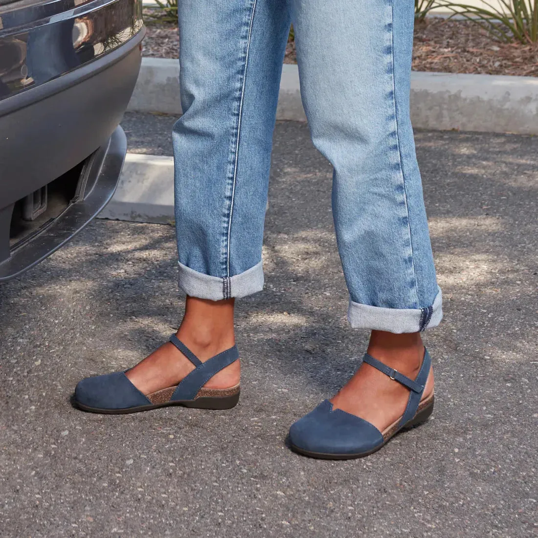 Walk By Babyhug Casual Shoes Rowan Milled Nubuck - Navy