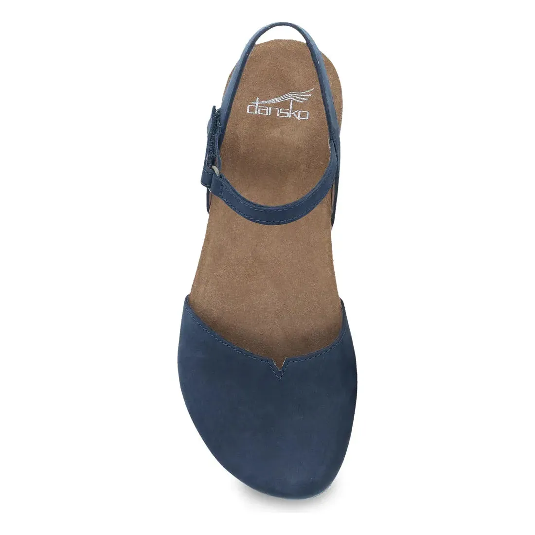 Casual Suede Slip On Shoe Rowan Milled Nubuck - Navy