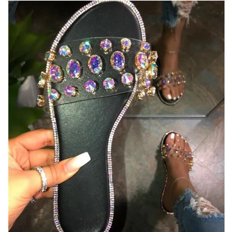 Glitter Slippers Women Summer Sandals shoes Best Shoe Width For Flat Feet