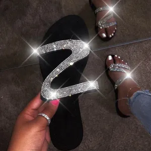 Shoes With Support For Flat Feet Glitter Slippers Women Summer Sandals shoes