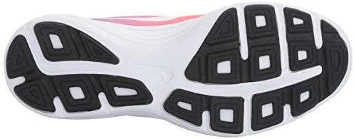 Asics Upcourt 3 Badminton Shoes NIKE Girls' Revolution 3 Running Shoe (GS), Chlorine Blue/White/Racer Pink/Black, 7 M US Big Kid