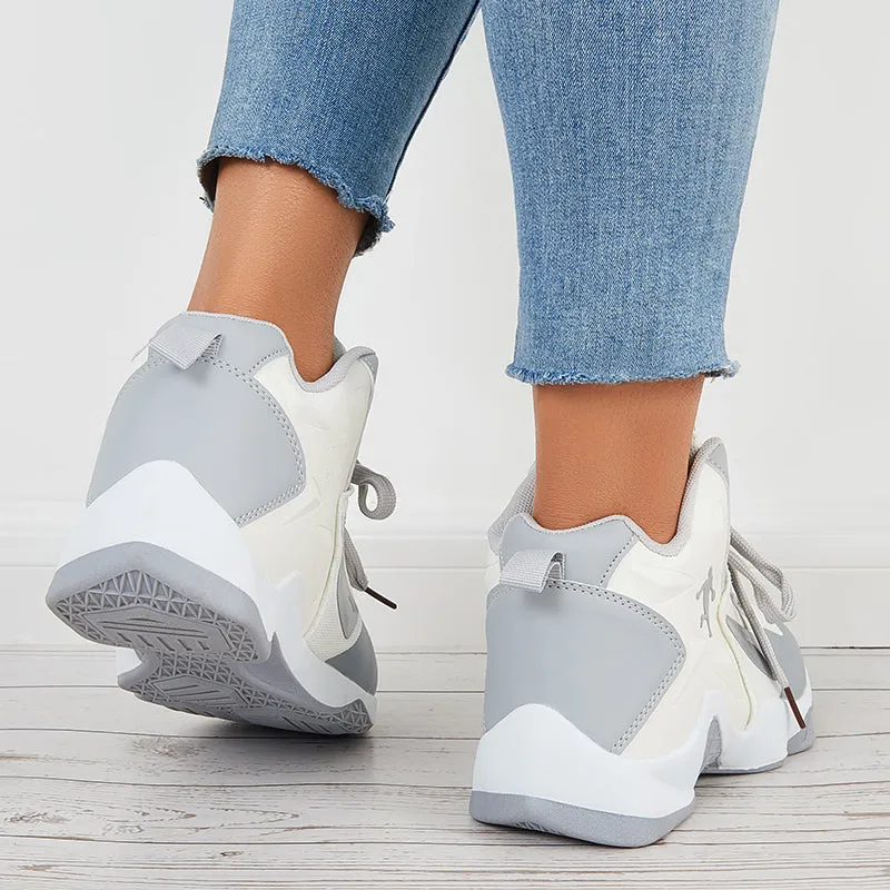 Smart Casual Flat Shoes High Top Lightweight Running Sneakers Basketball Shoes