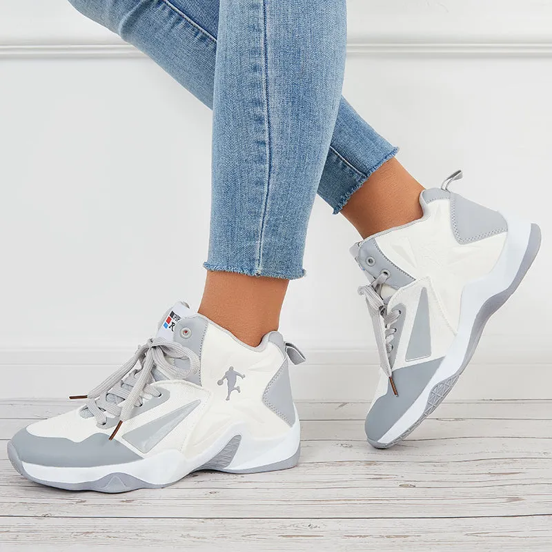 Casual Attitude Shoes High Top Lightweight Running Sneakers Basketball Shoes