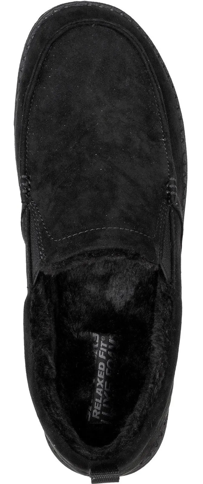 Skechers 210355 Relaxed Fit Melson Willmore Mens Slipper Essie Nail Varnish Slippers