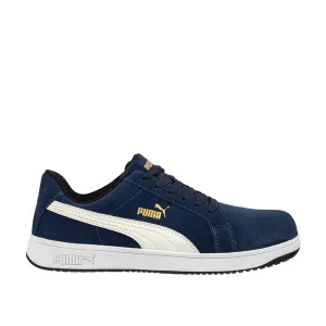 Iconic Suede Navy Low S1PL ESD - Navy Comfortable ASICS Shoes